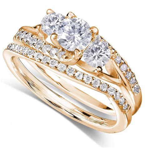 affordable diamond wedding rings sets.